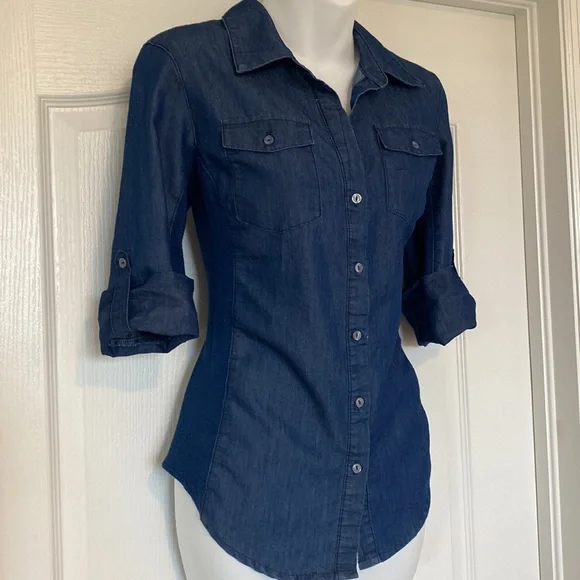 Denim top - Picture 2 of 8